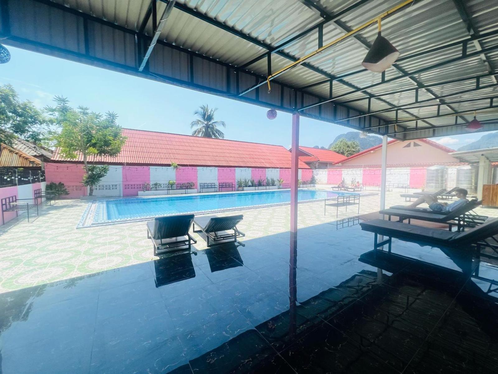 Khampaseuth Hotel Vang Vieng Exteriér fotografie